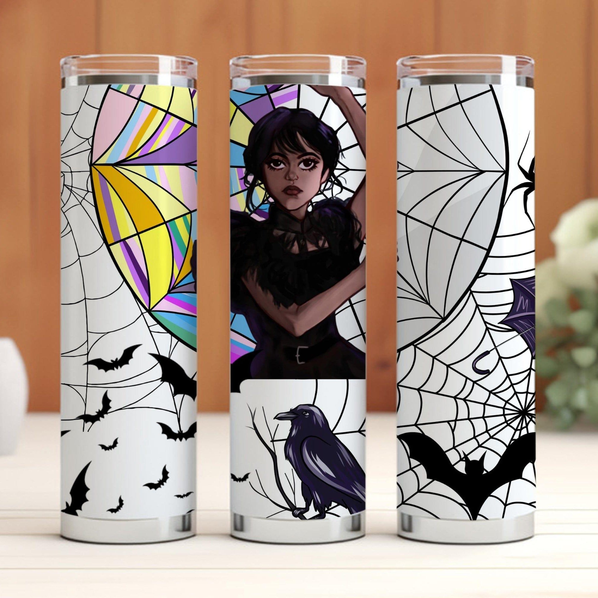 Wedneday Addams Slim Tumbler RETURN GIFTS Pretty UR Party
