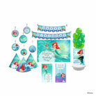 Disney Ariel the Mermaid Party Decorations Kit - 80 pieces combo pack THEME PARTIES Pretty UR Party