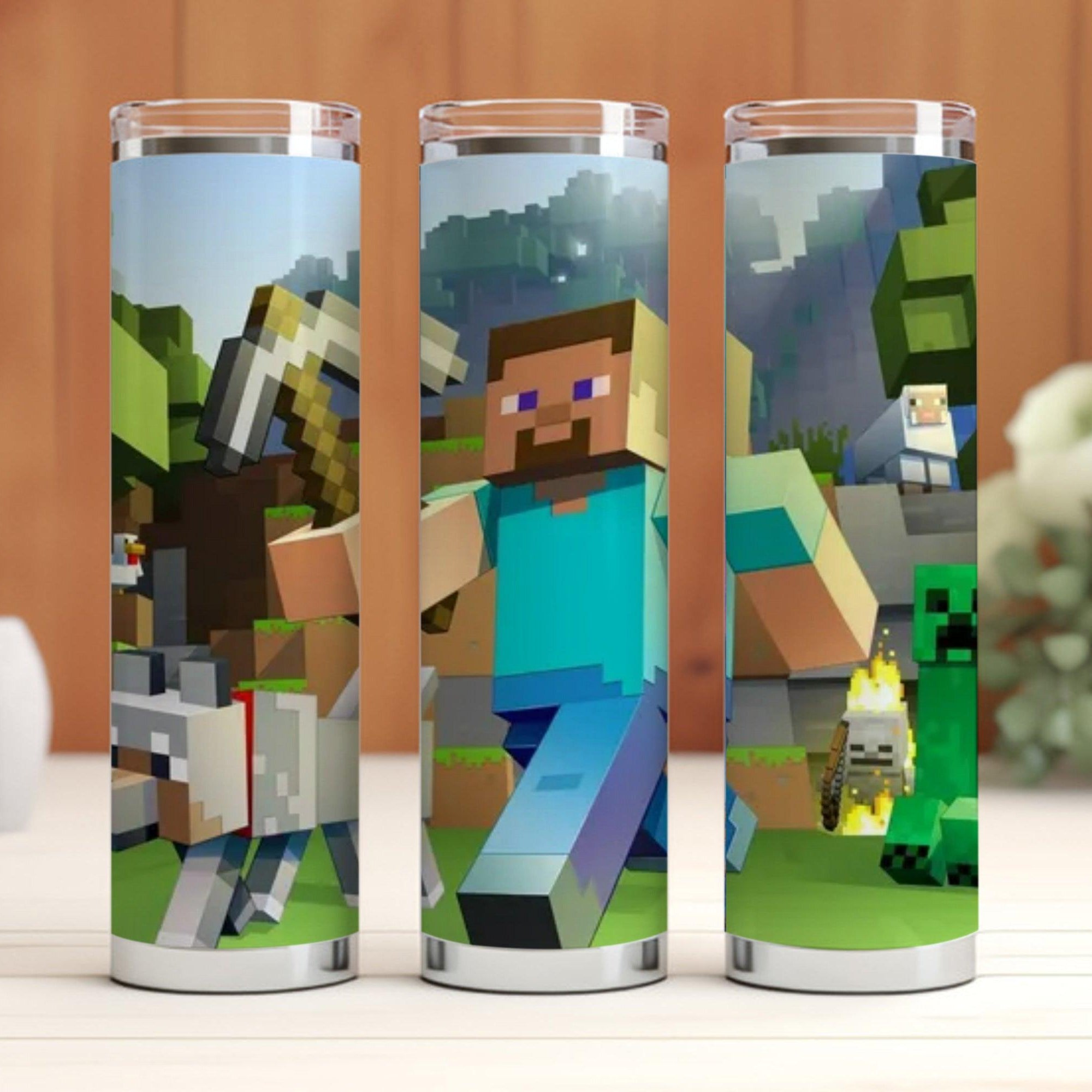Minecraft Slim Tumbler RETURN GIFTS Pretty UR Party