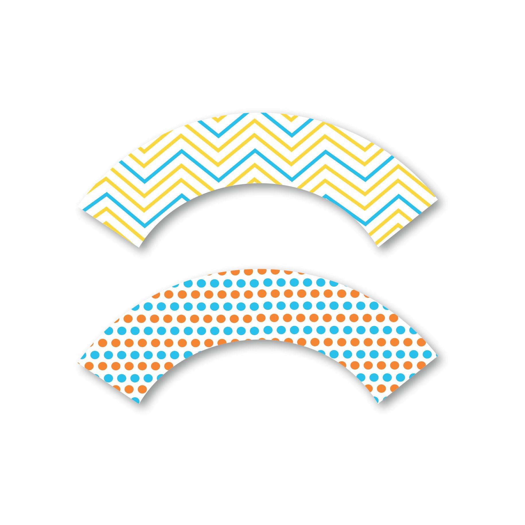 Despicable Me Minions Inspired Cupcake Wrappers THEME PARTIES Pretty UR Party