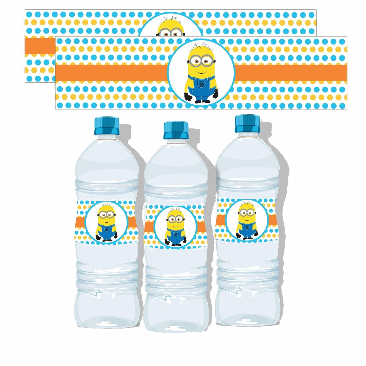 Despicable Me Minions Bottle Labels
