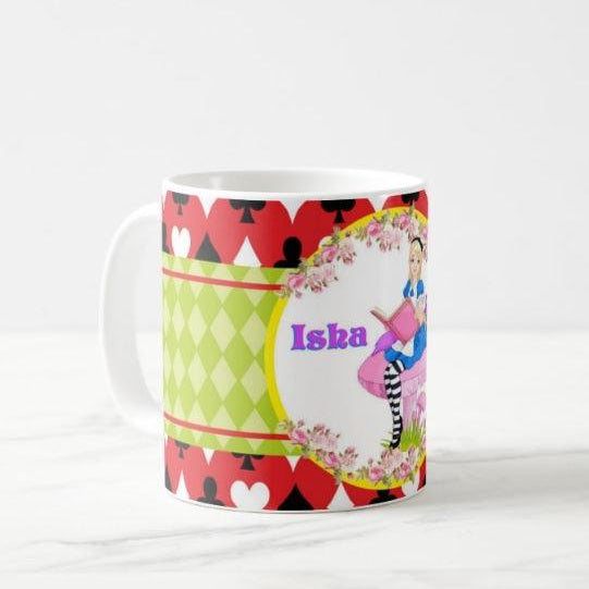 Personalised Alice in Wonderland Mug RETURN GIFTS Pretty UR Party