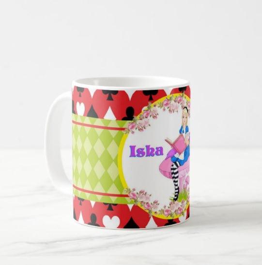 Personalised Alice in Wonderland Mug RETURN GIFTS Pretty UR Party