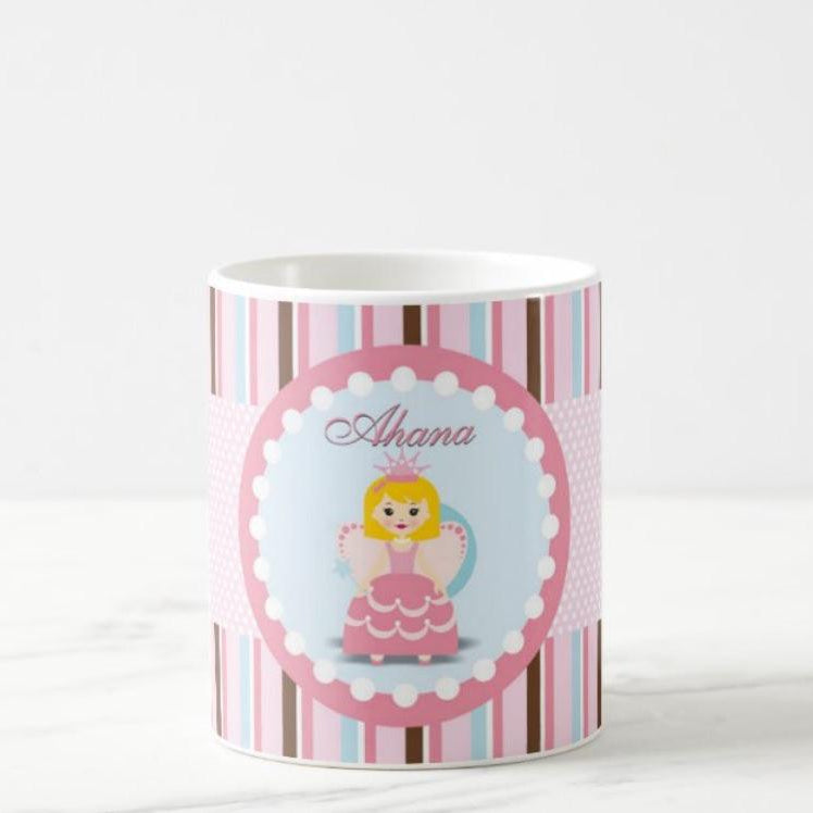 Personalised Fairy Princess Mug THEME PARTIES Pretty UR Party