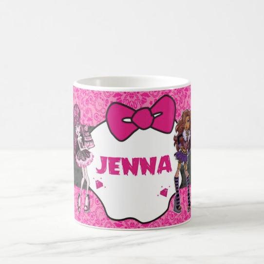 Personalised Monster High Mug RETURN GIFTS Pretty UR Party