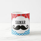 Personalised Moustache Mug THEME PARTIES Pretty UR Party