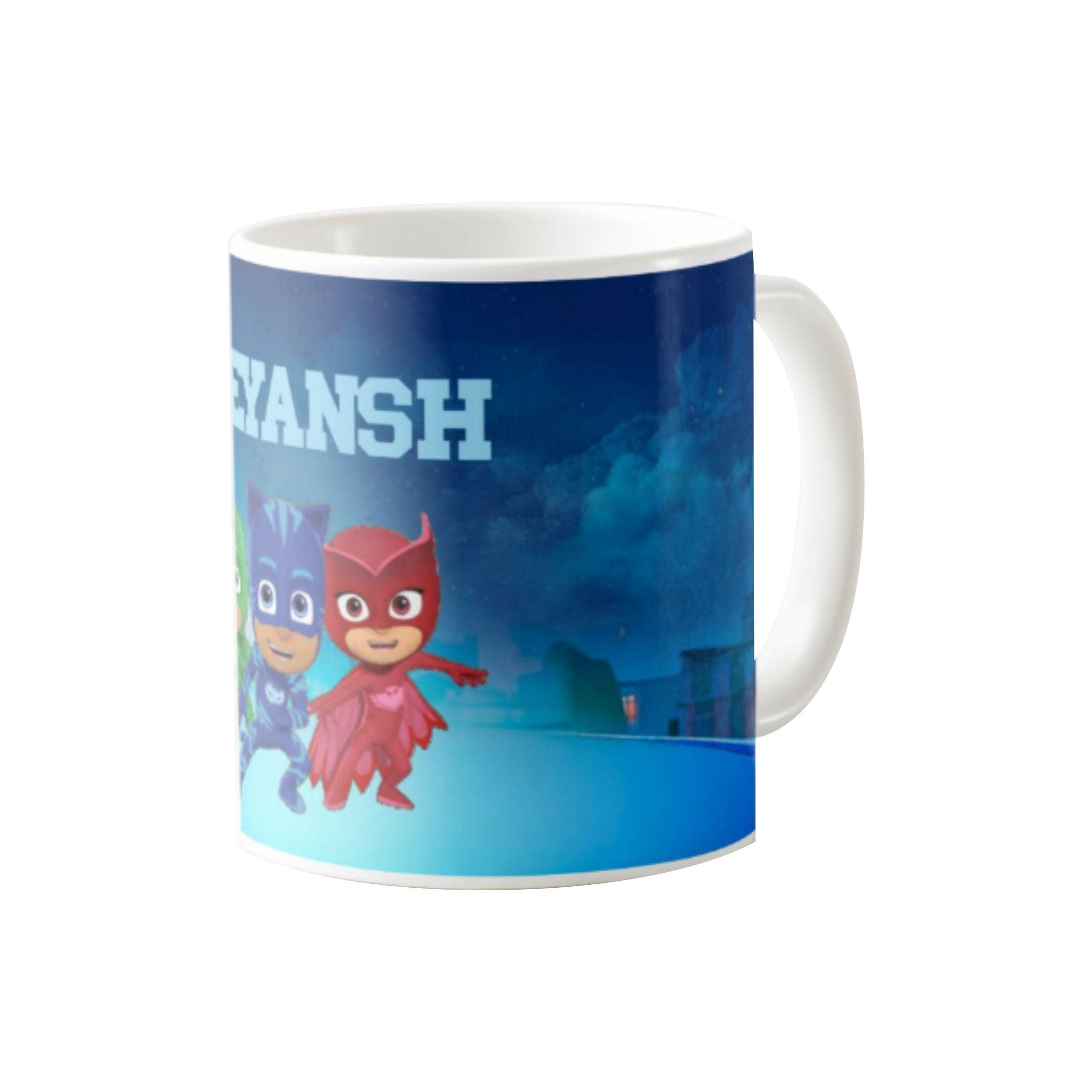Personalized PJ Masks Mug THEME PARTIES Pretty UR Party