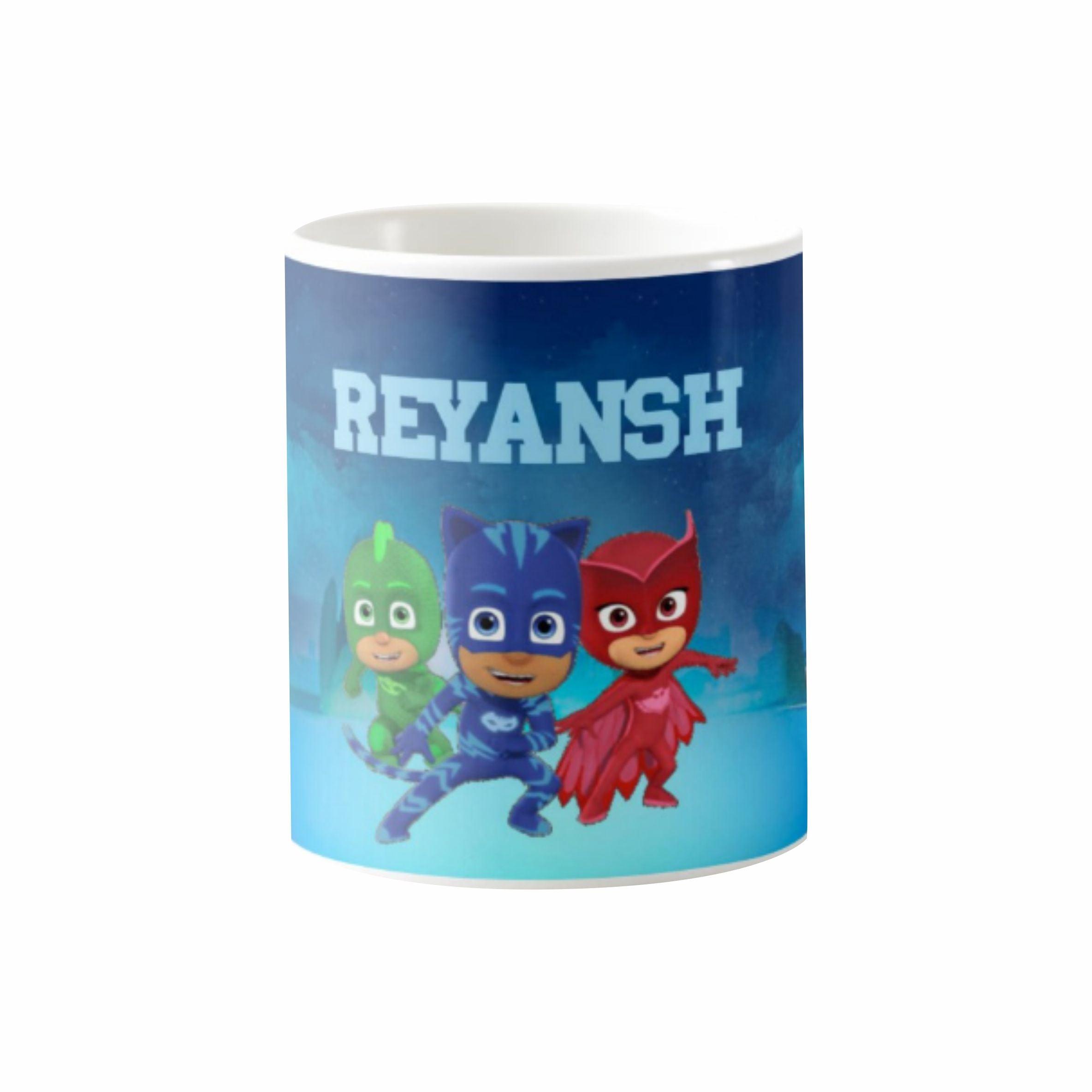 Personalized PJ Masks Mug THEME PARTIES Pretty UR Party