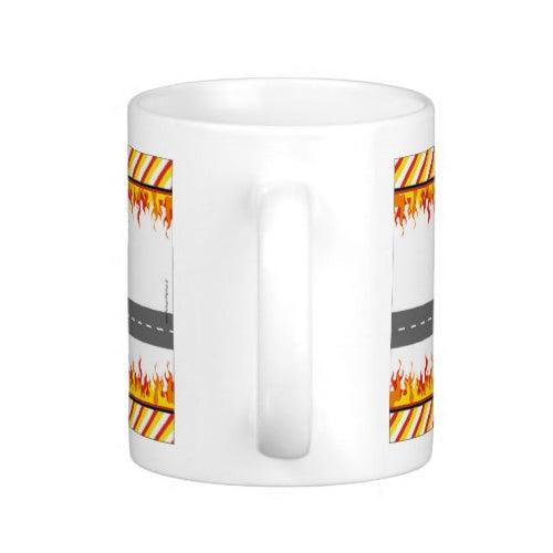 Personalised Fire Truck Mug RETURN GIFTS Pretty UR Party