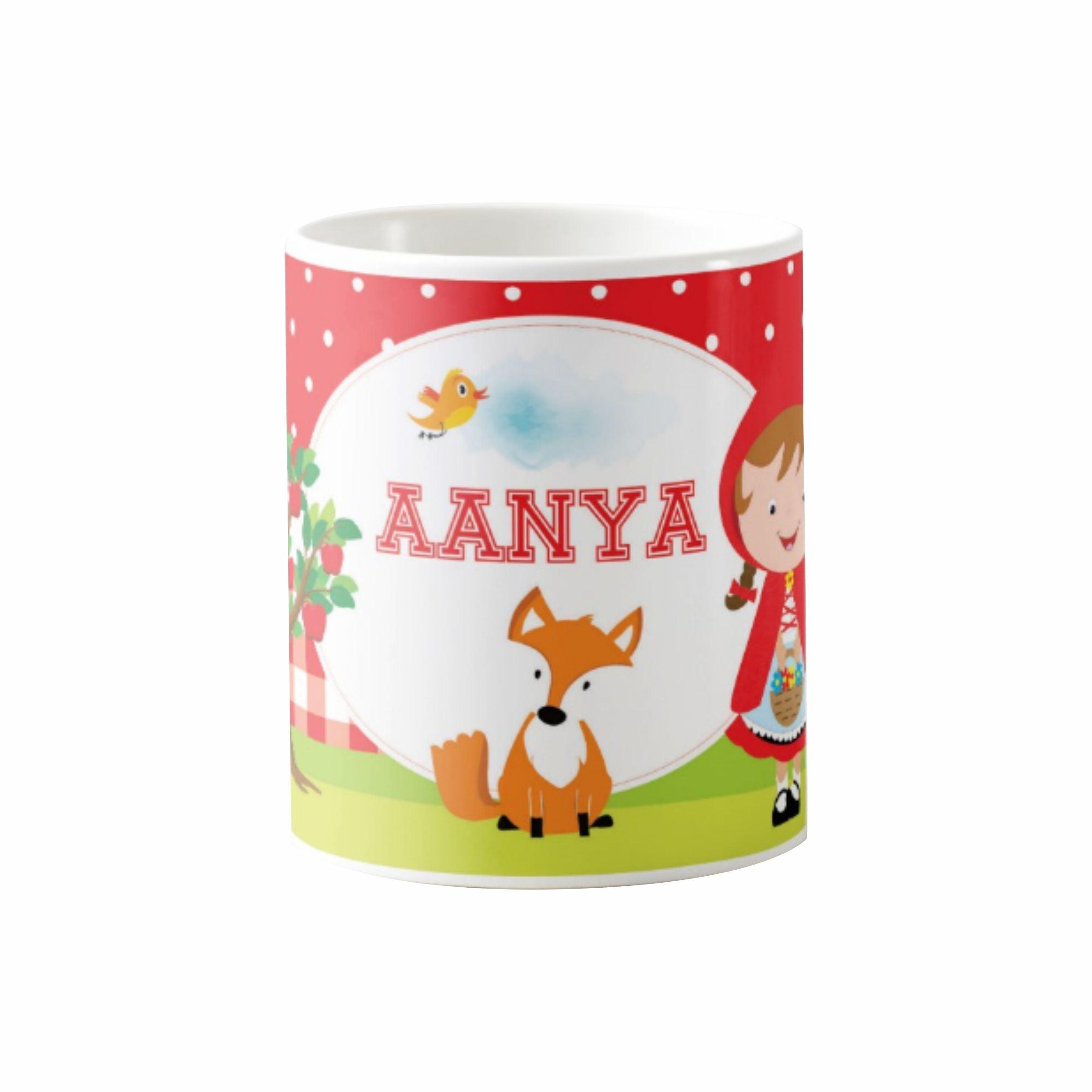 Personalized Little Red Riding Hood Mug THEME PARTIES Pretty UR Party