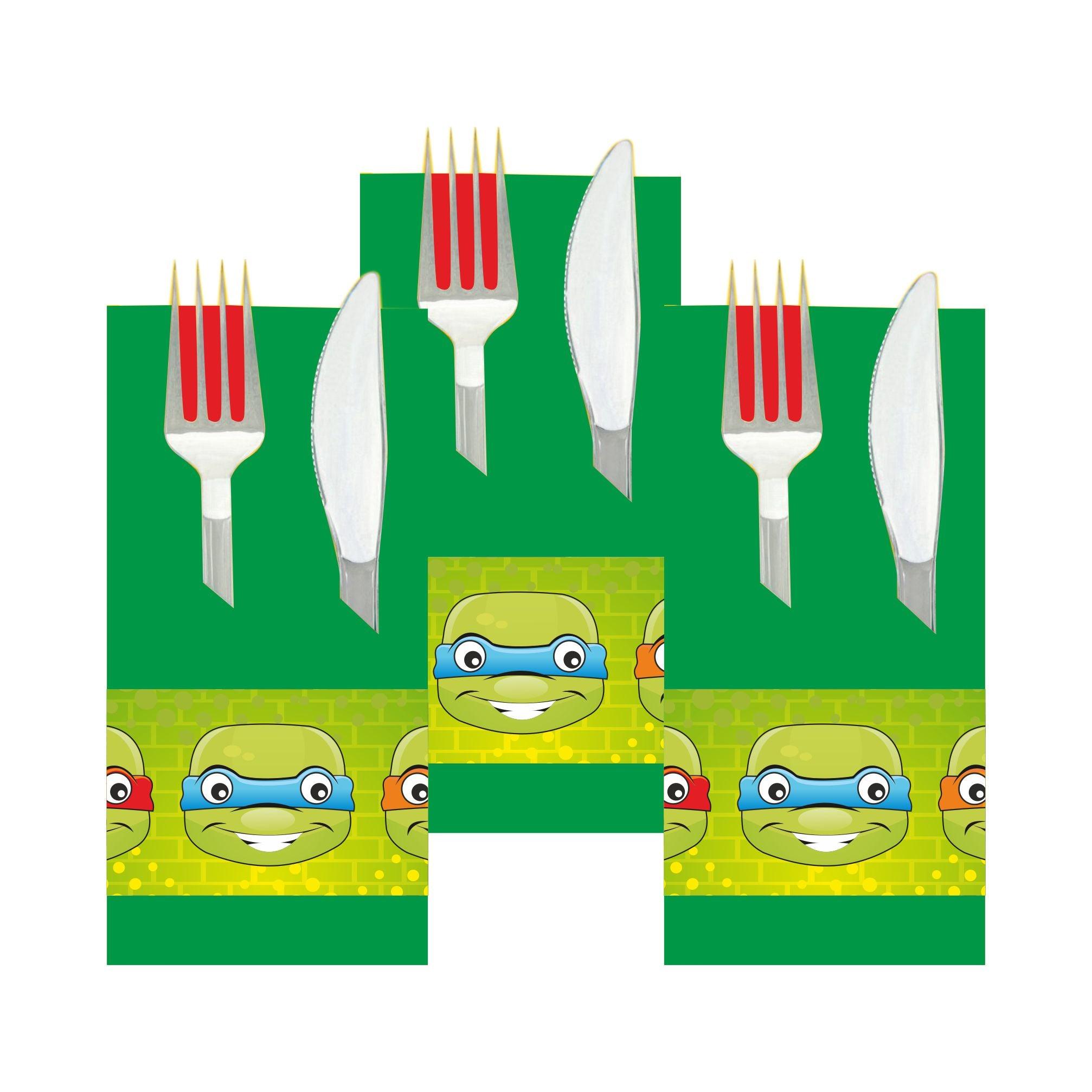 Ninja Turtles Napkin Rings THEME PARTIES Pretty UR Party