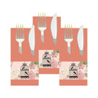 Pink Floral and Bird Cage Napkin Rings THEME PARTIES Pretty UR Party