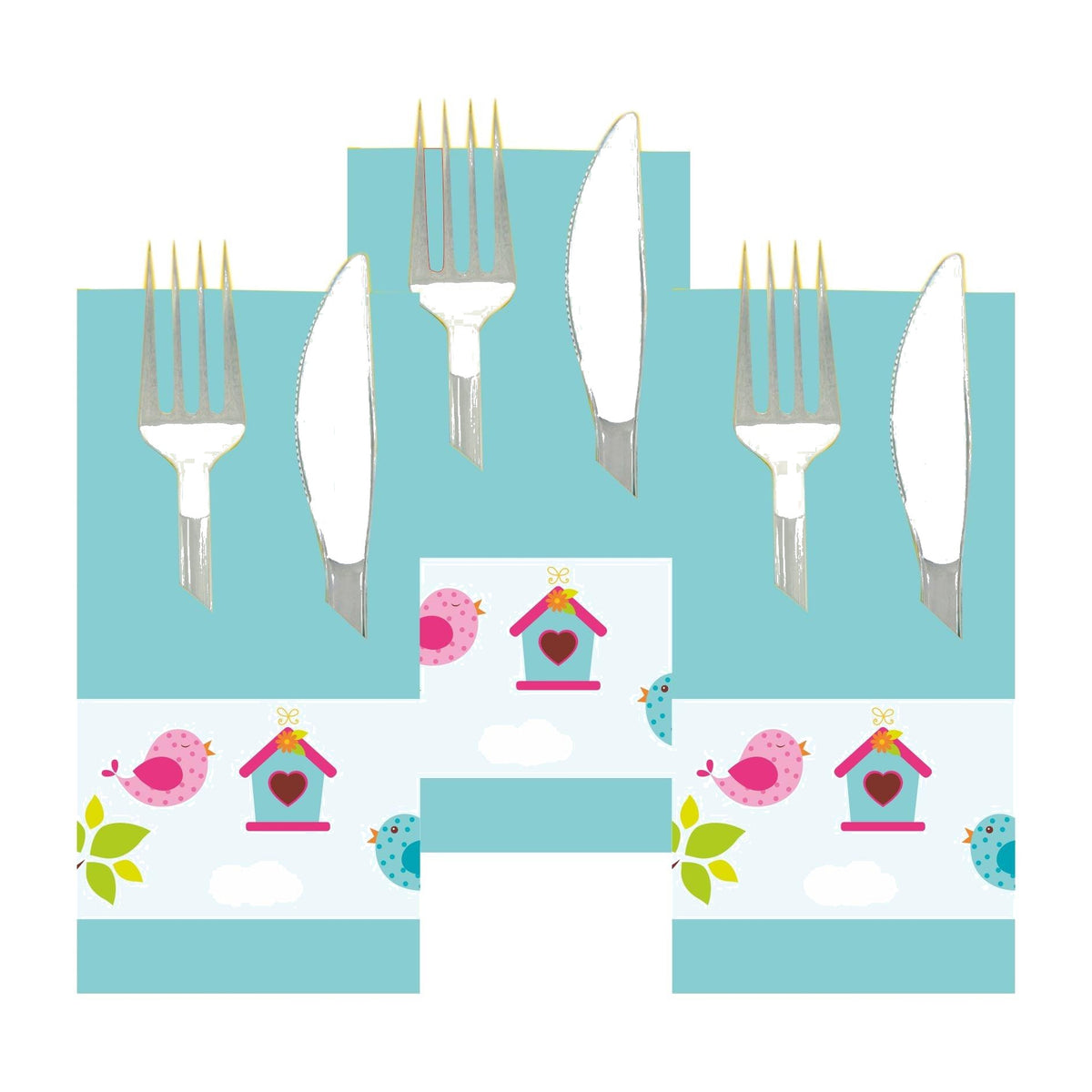 Little Bird Theme Napkin Rings