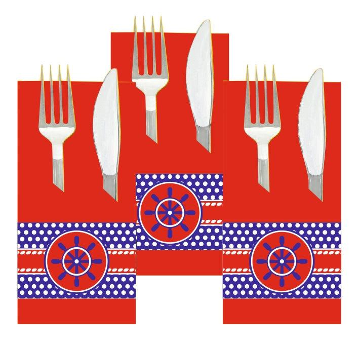 Nautical Theme Napkin Rings THEME PARTIES Pretty UR Party