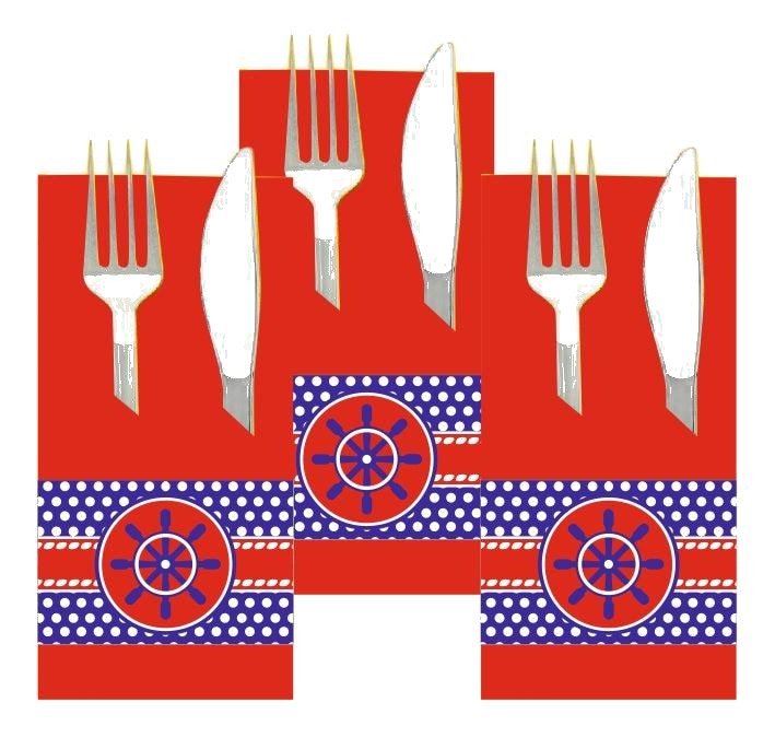 Nautical Theme Napkin Rings