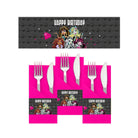 Monster High Napkin Rings THEME PARTIES Pretty UR Party