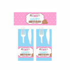 Milk and Cookies Theme Napkin Rings THEME PARTIES Pretty UR Party