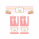 Swan Theme Napkin Rings THEME PARTIES Pretty UR Party