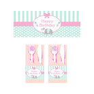 Elephant Birthday Theme Napkin Rings THEME PARTIES Pretty UR Party