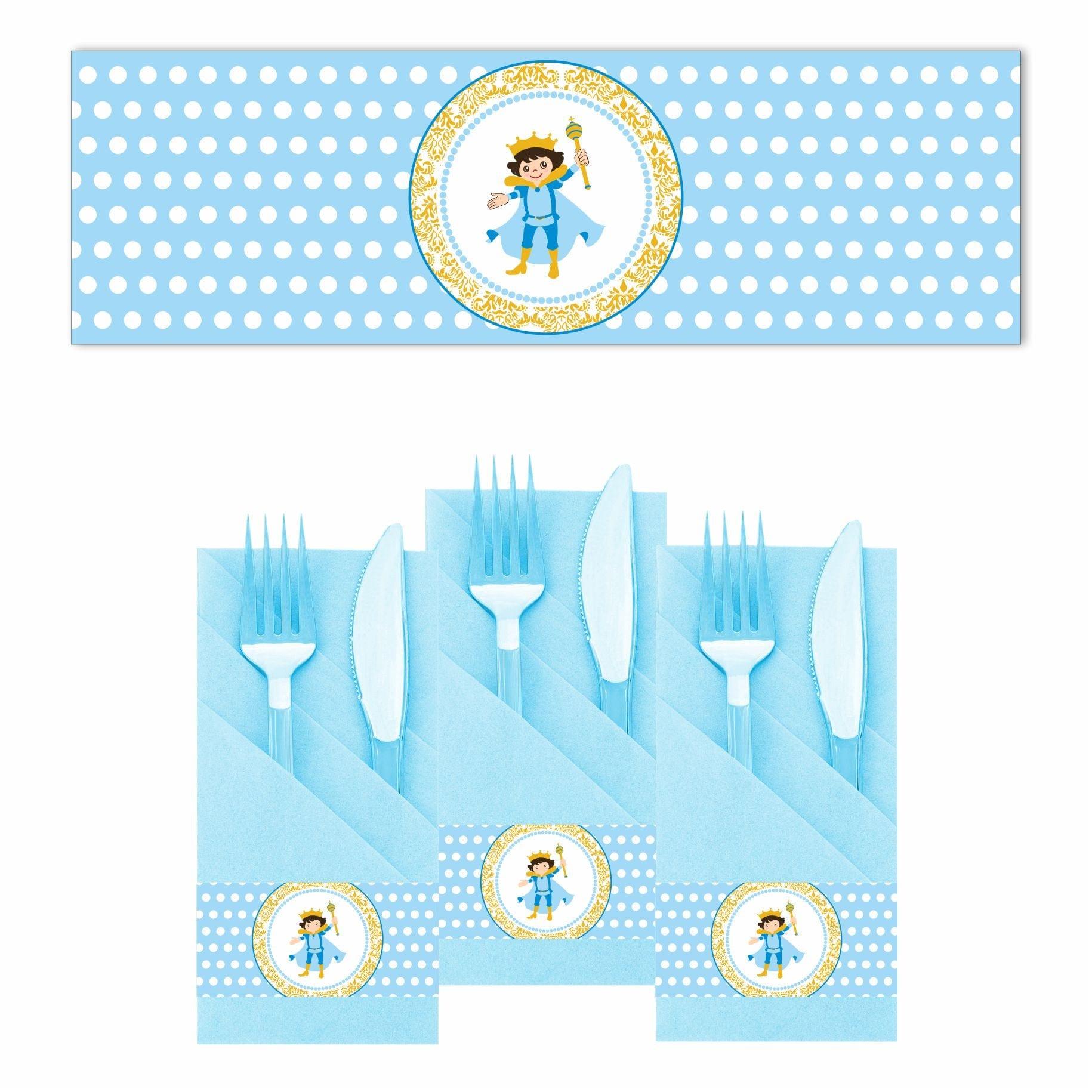 Prince Napkin Rings THEME PARTIES Pretty UR Party