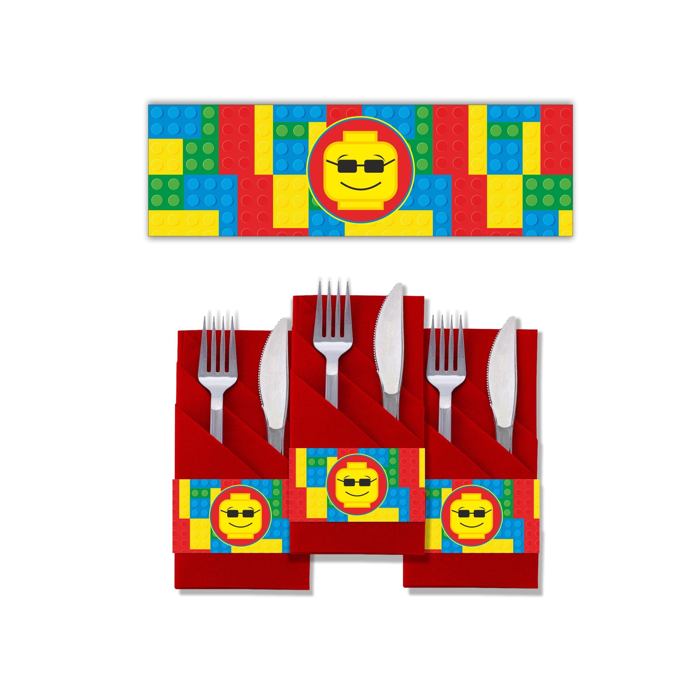 Lego inspired Invitations ALL PARTY SUPPLIES Pretty UR Party