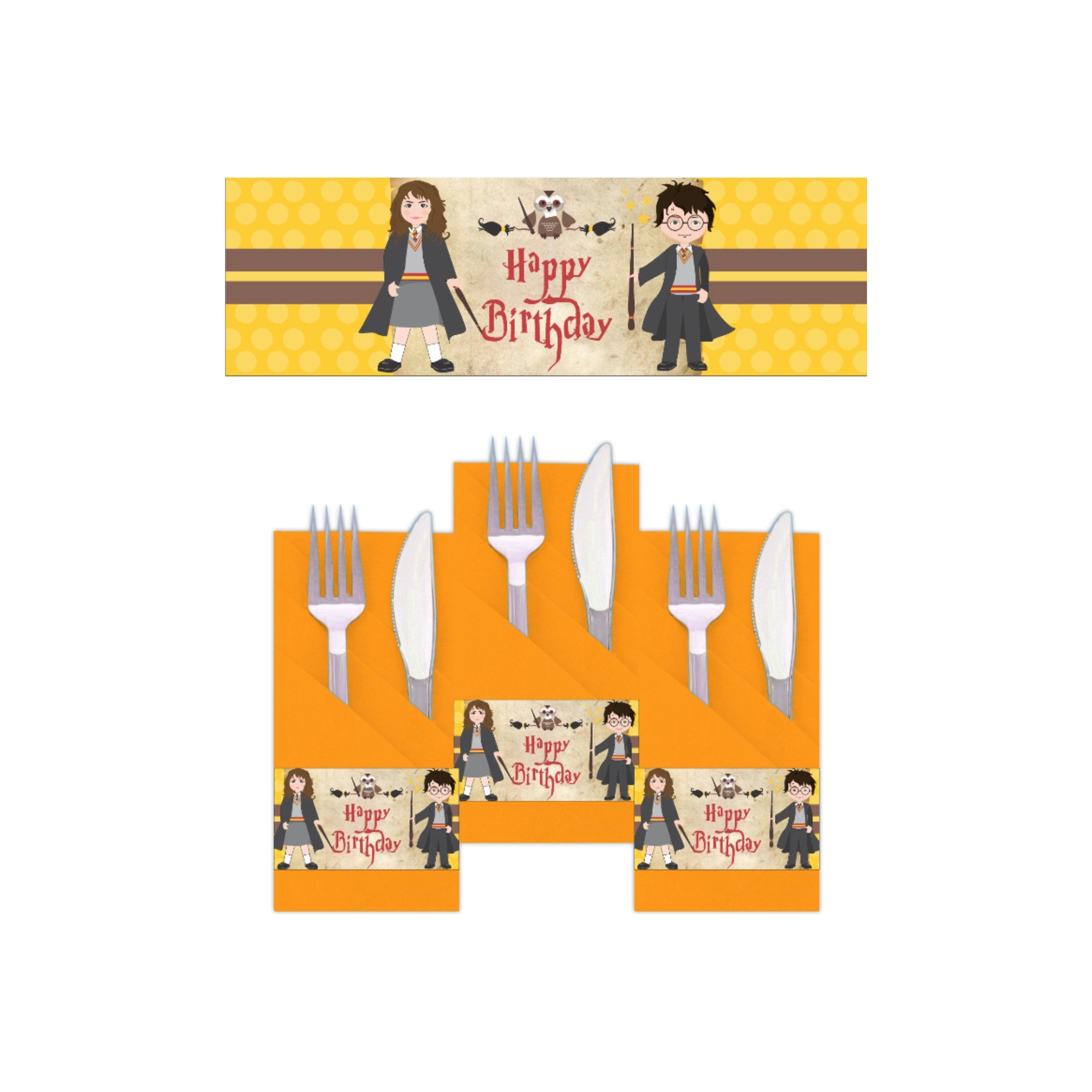 Harry Potter Napkin Rings THEME PARTIES Pretty UR Party