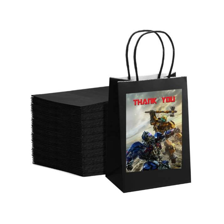 Transformers gift bags - Pack of 10 ACCESSORIES Pretty UR Party