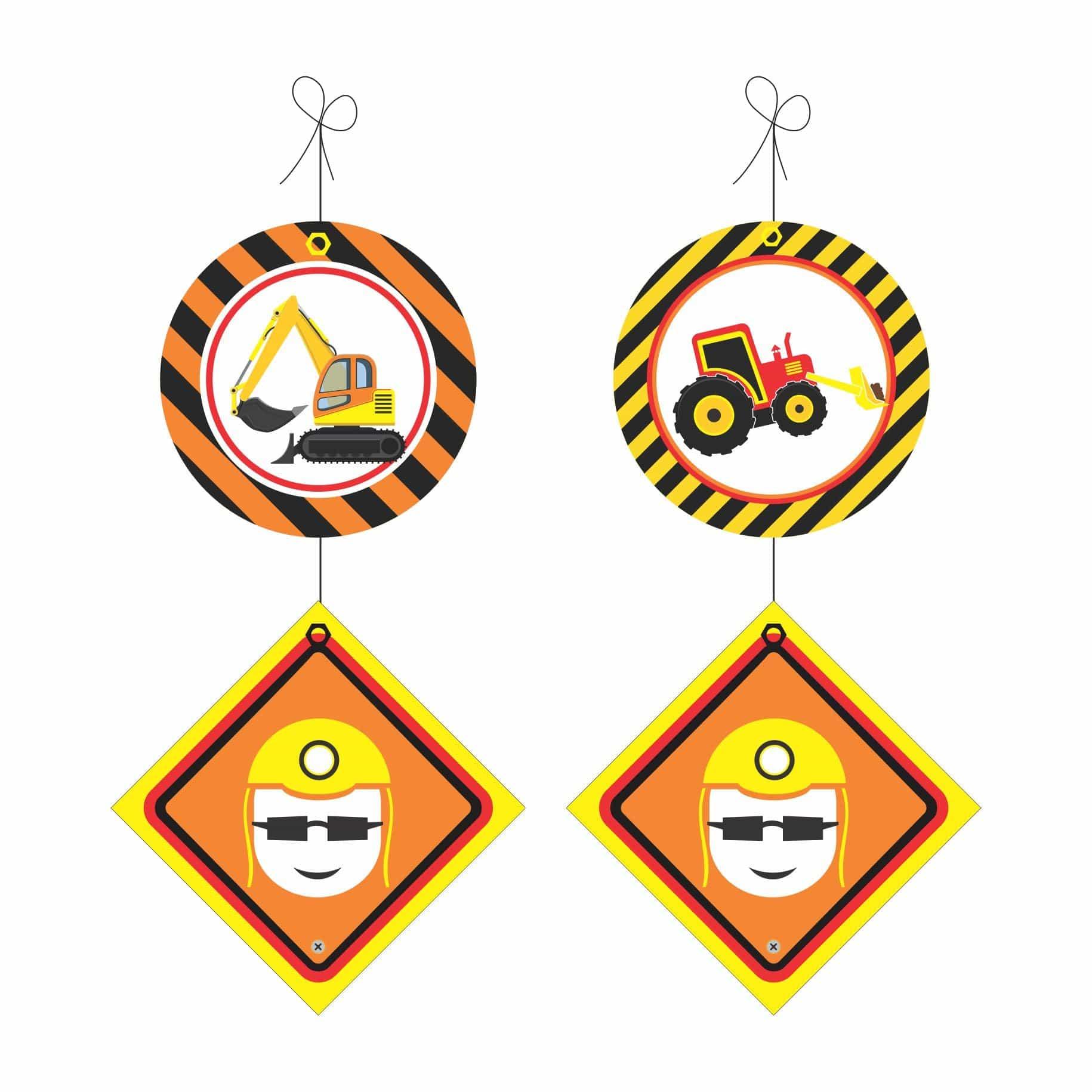 New Construction Theme Danglers THEME PARTIES Pretty UR Party