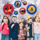 Ninjago Paper Fans - Set of 6 THEME PARTIES Pretty UR Party