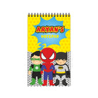 Super Hero Note Pads PERSONALISED Pretty UR Party