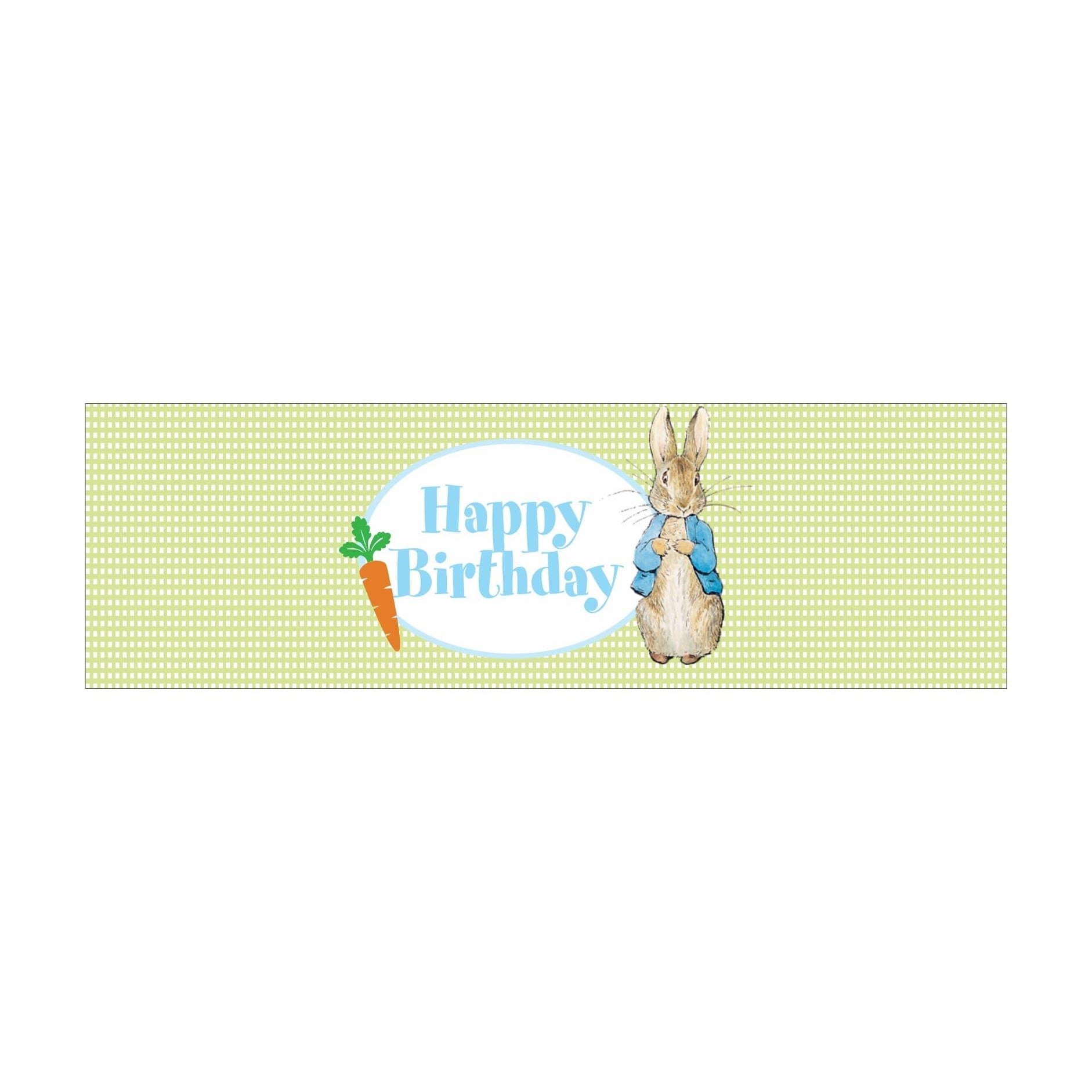 Peter Rabbit Theme Napkin Rings THEME PARTIES Pretty UR Party