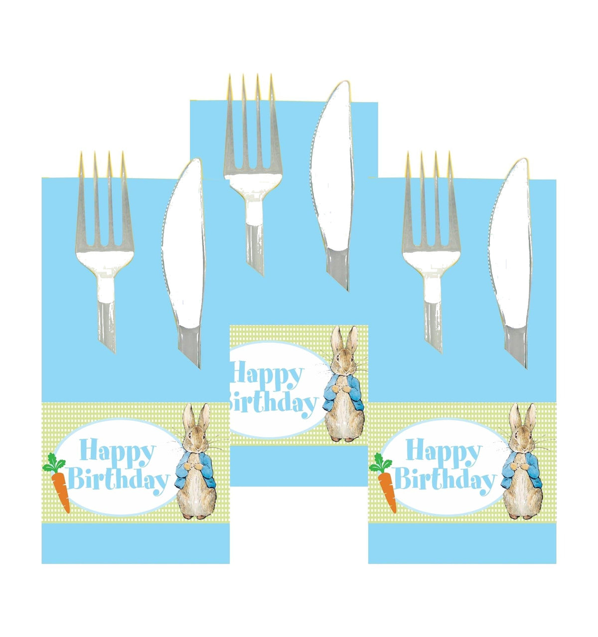 Peter Rabbit Theme Napkin Rings