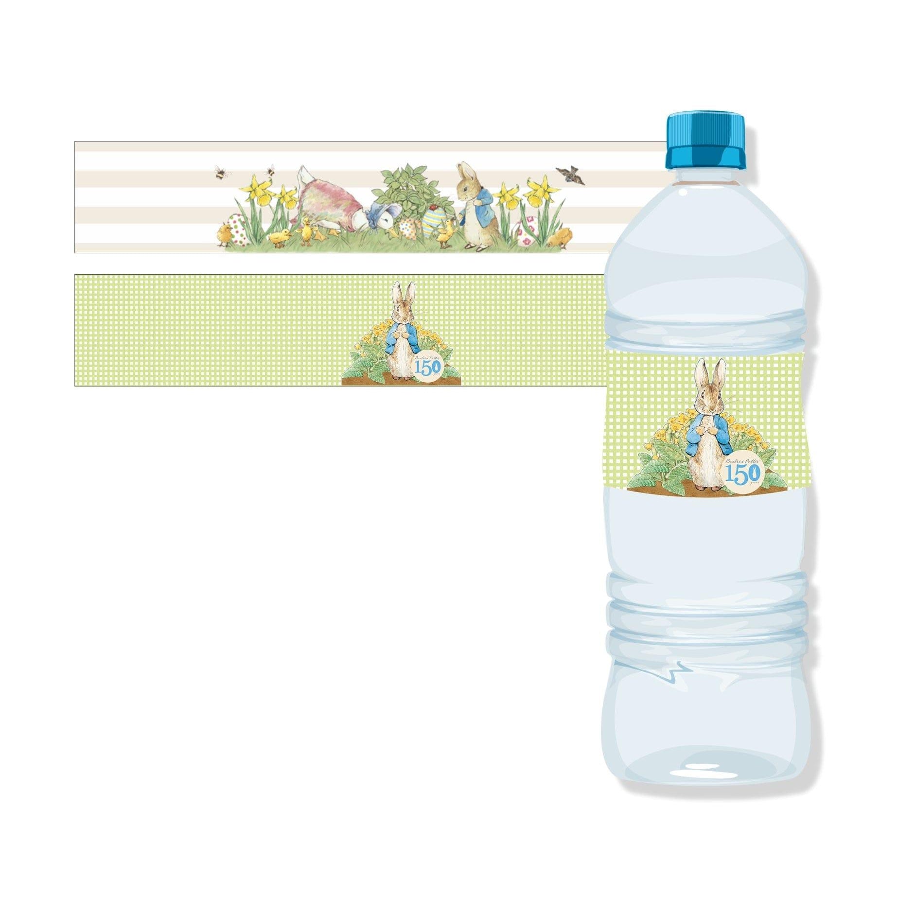 Peter Rabbit Theme Water Bottle Labels THEME PARTIES Pretty UR Party