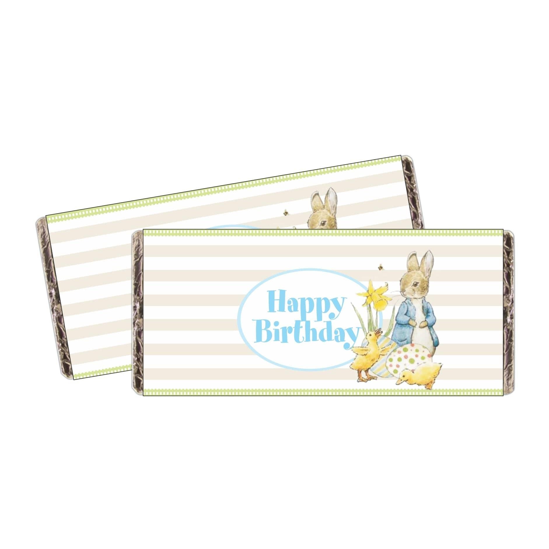 Peter Rabbit Theme Chocolate Wrappers THEME PARTIES Pretty UR Party