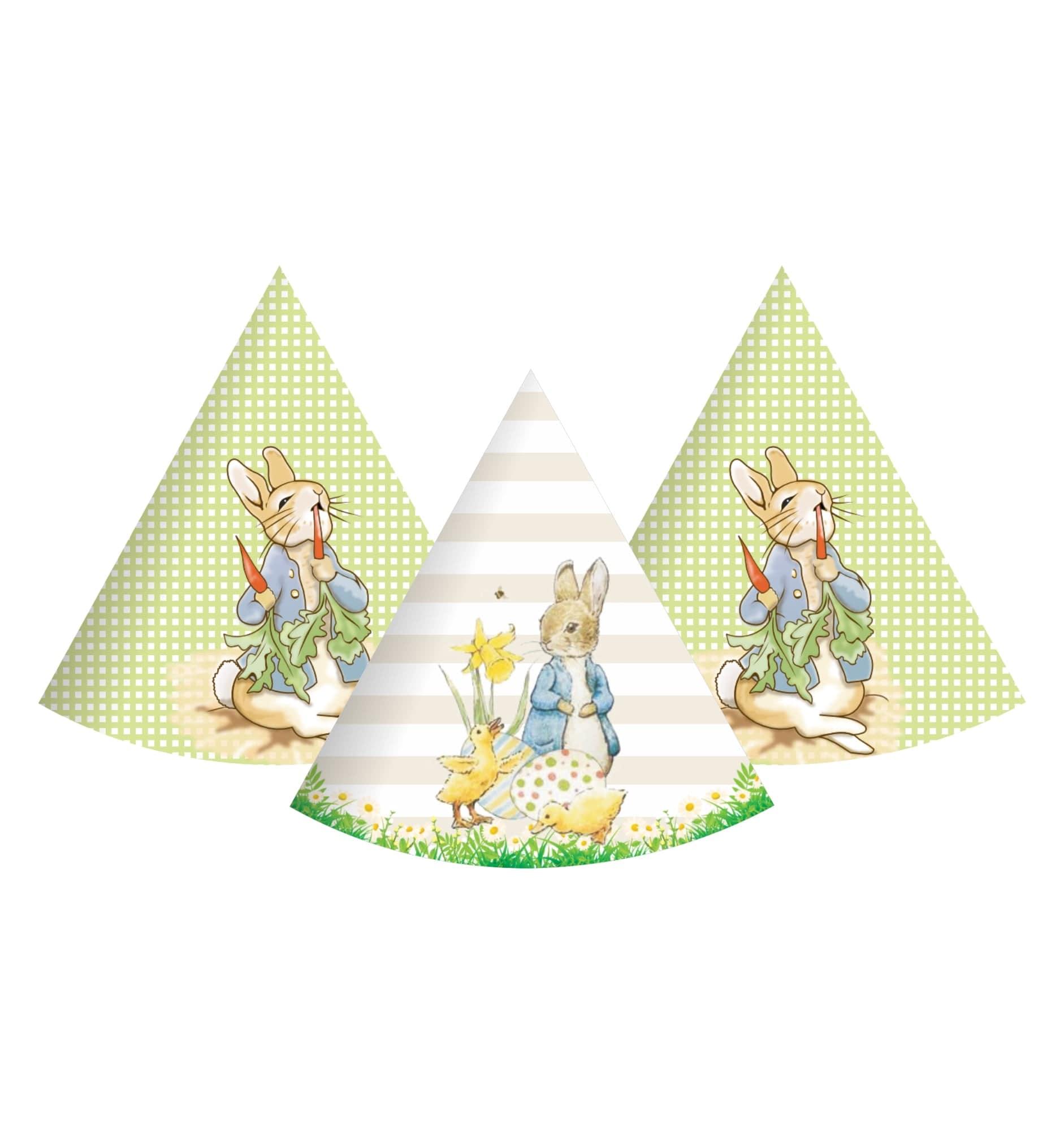 Peter Rabbit Theme Caps - Pack of 10 THEME PARTIES Pretty UR Party