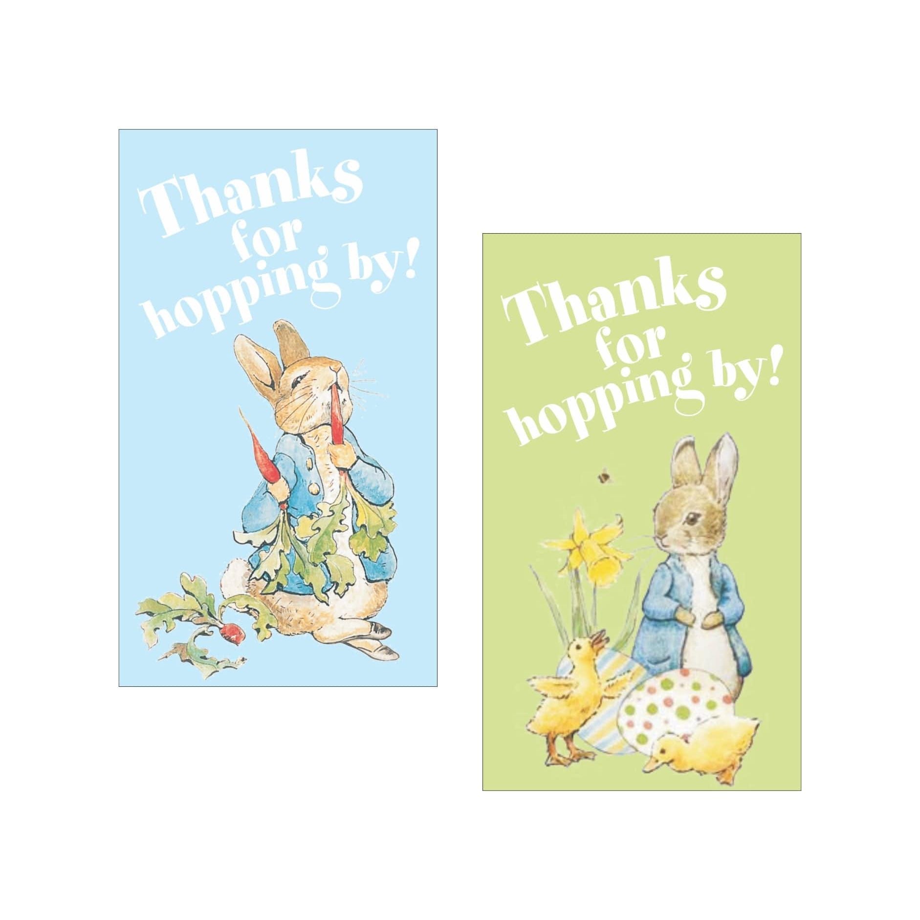 Peter Rabbit Theme Thank you Tags THEME PARTIES Pretty UR Party