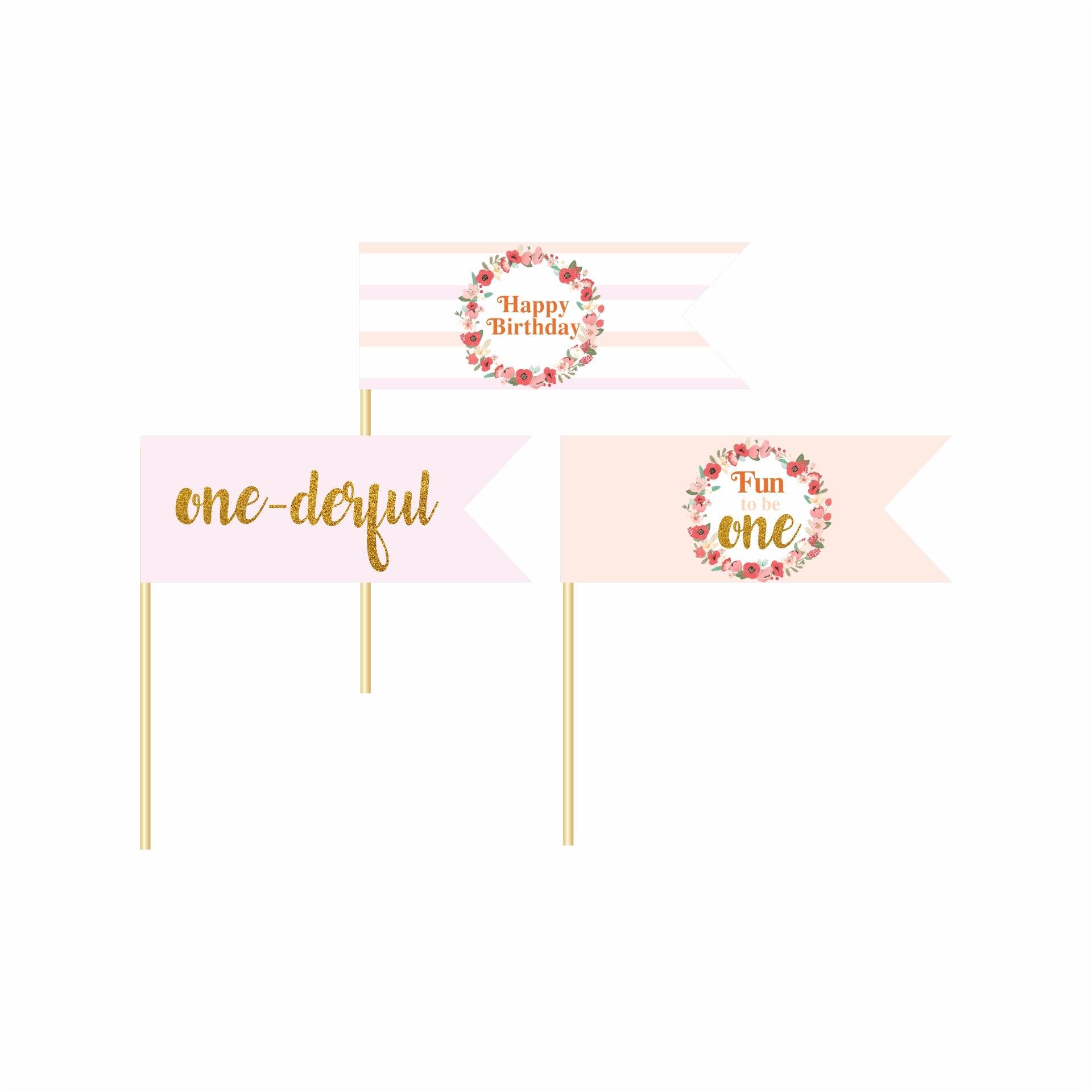 Fun To Be One Theme Picks ALL PARTY SUPPLIES Pretty UR Party