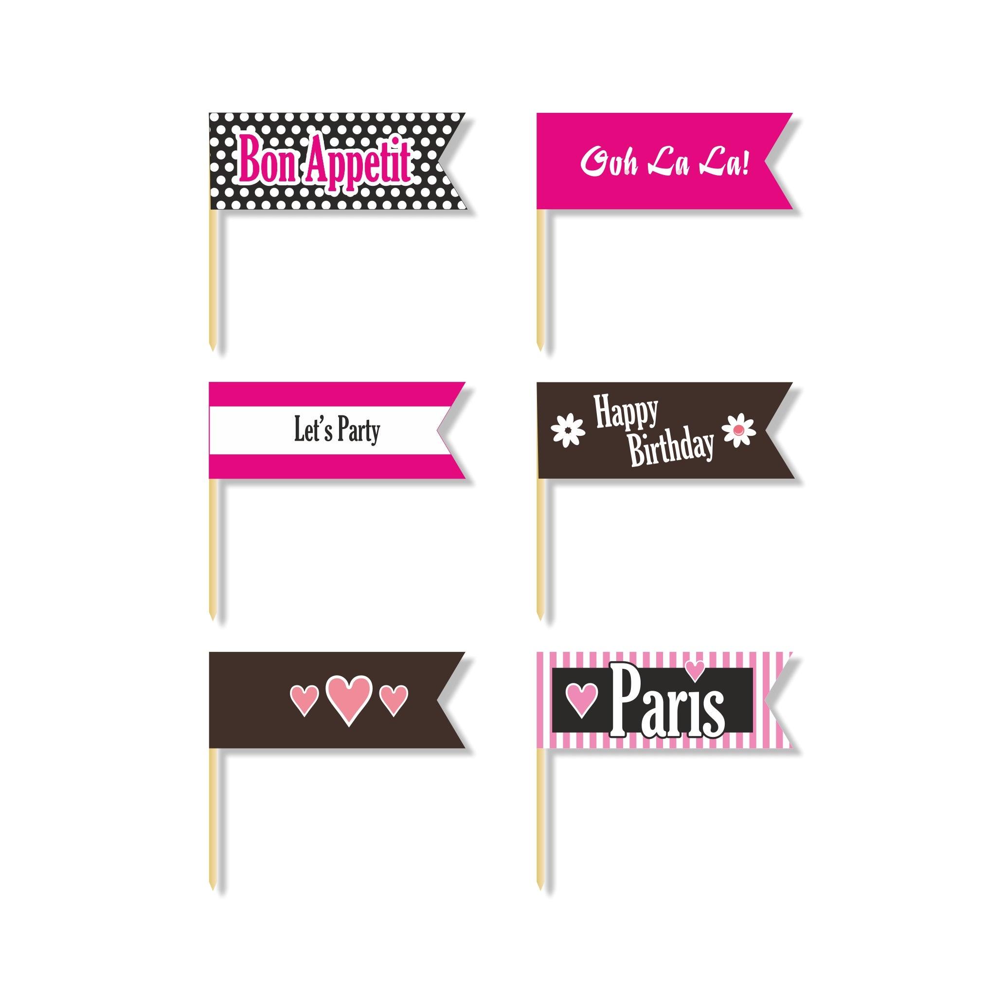 Paris Theme Picks THEME PARTIES Pretty UR Party