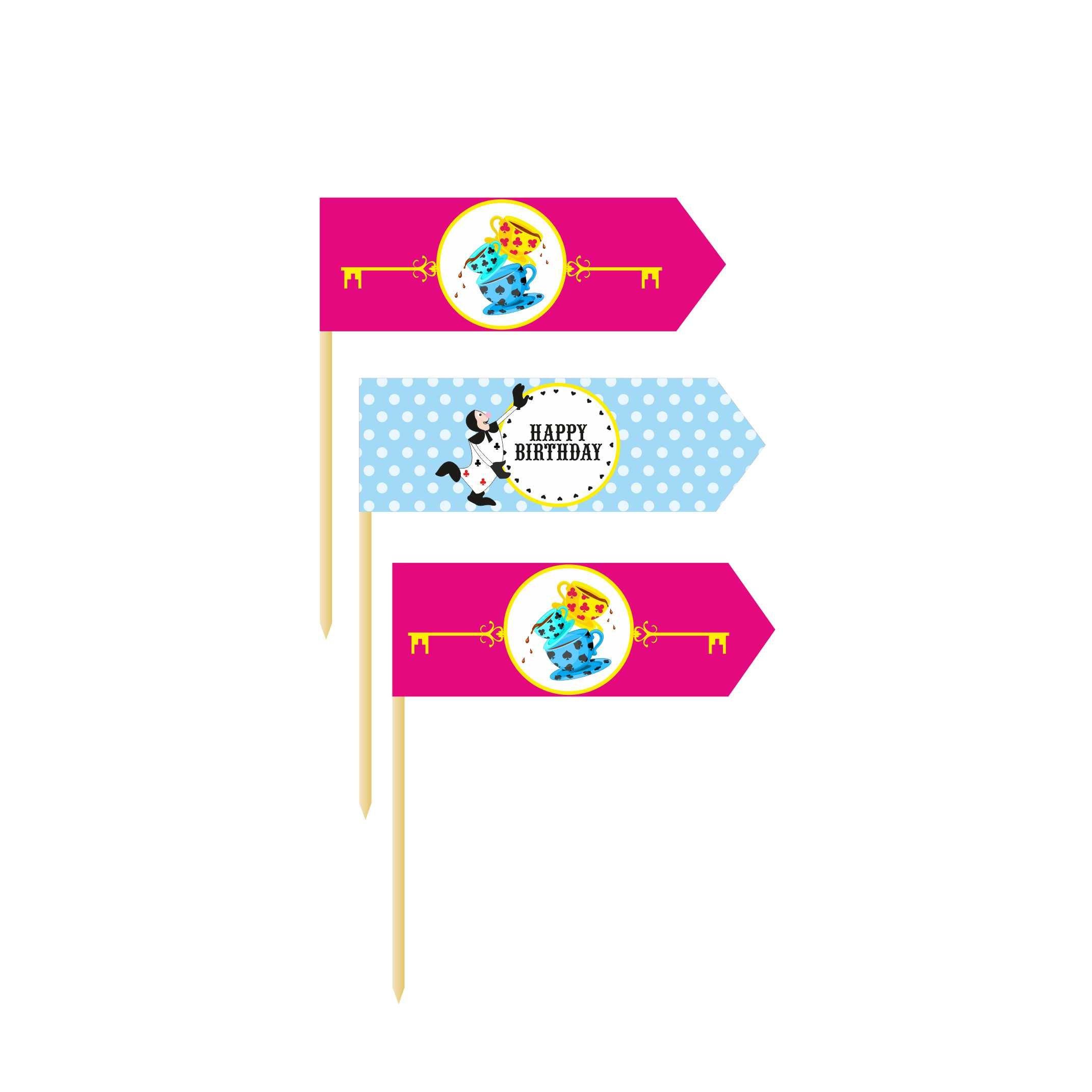 Alice in Wonderland Picks THEME PARTIES Pretty UR Party