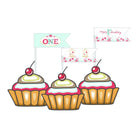 Mint and Pink Floral 1st Birthday Theme Picks ALL PARTY SUPPLIES Pretty UR Party