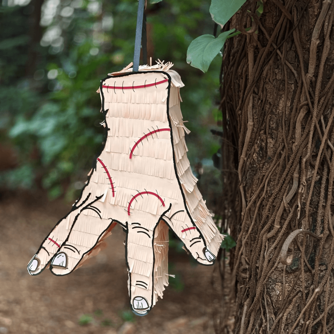 Handcrafted Wednesday theme Pinata HANDCRAFTED PRETTY UR PARTY