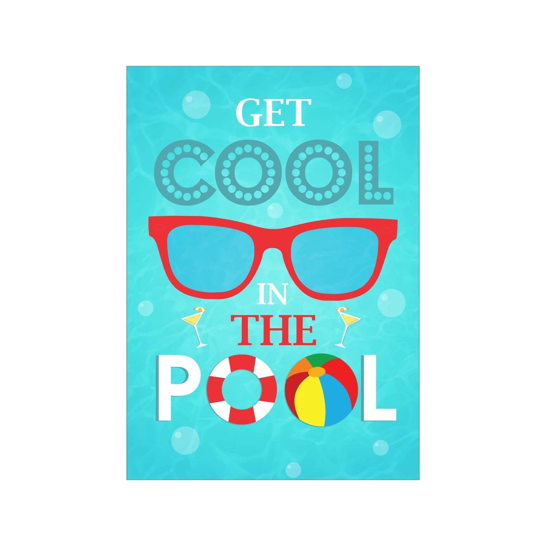 Splash Pool Party Theme Centerpieces - Pack of 2 THEME PARTIES Pretty UR Party