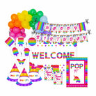 Pop It theme Party Decorations Kit - 80 Pieces combo pack PACKAGES Pretty UR Party