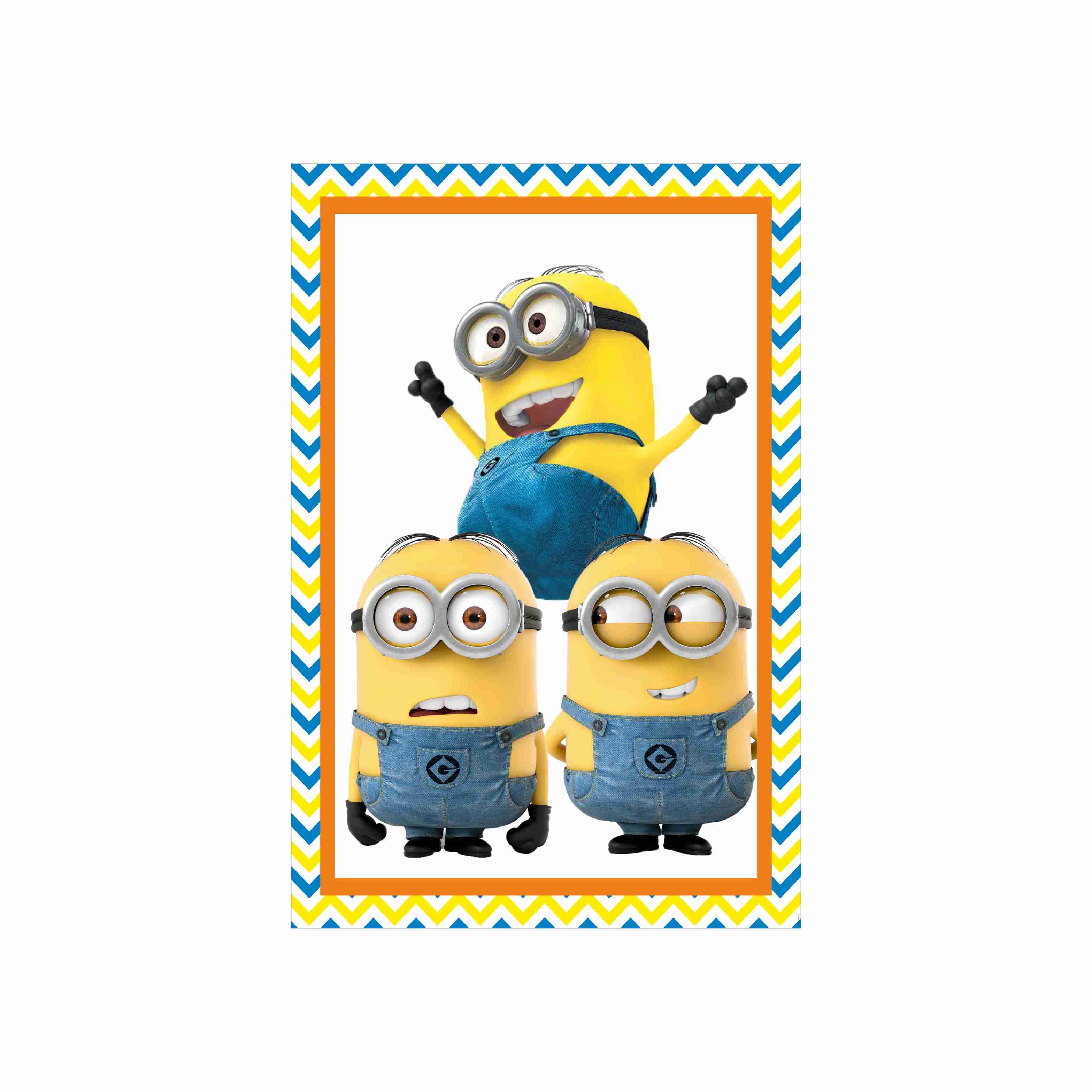 Despicable Me Minions Inspired Poster 04 THEME PARTIES Pretty UR Party