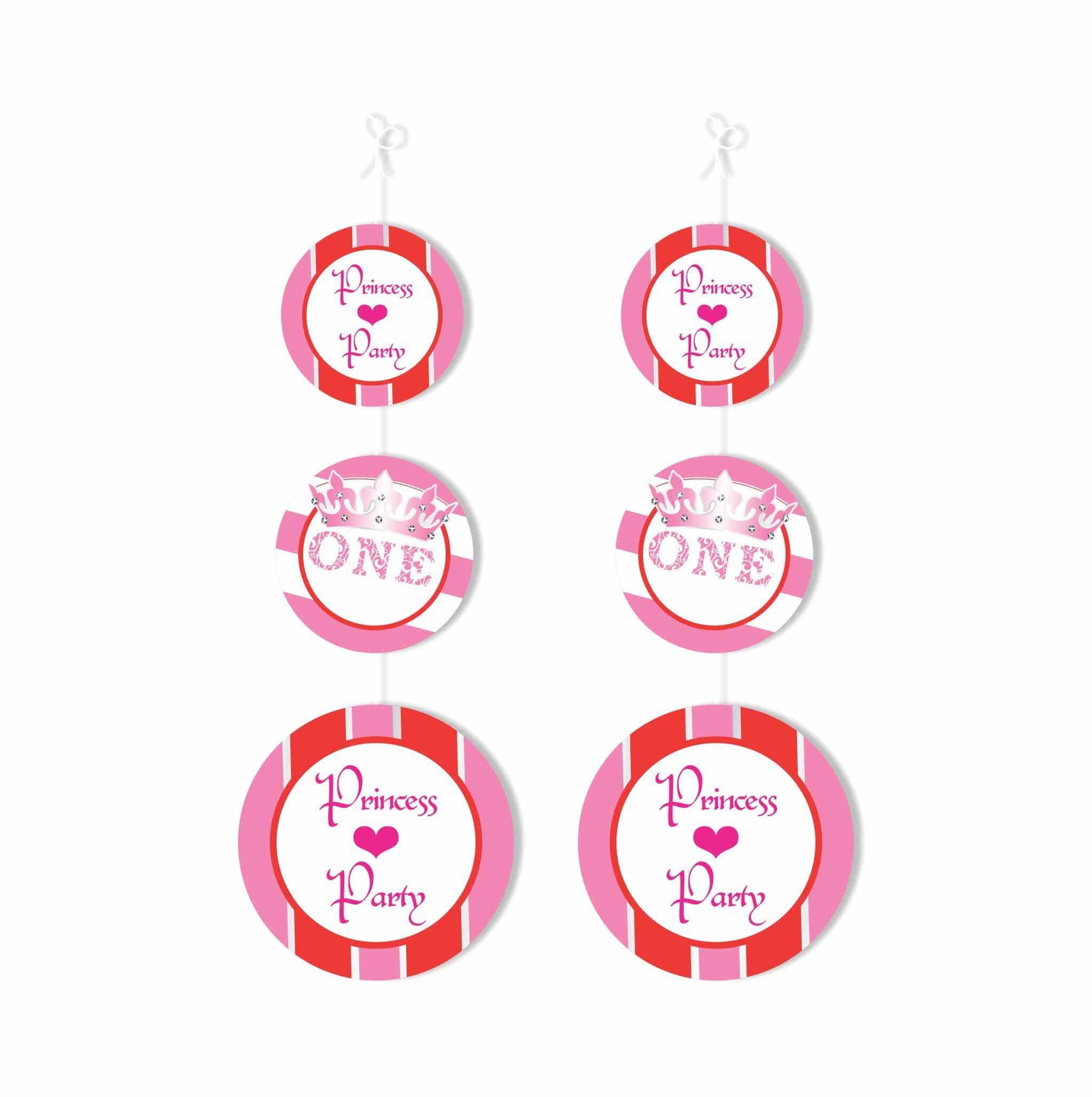 Princess 1st Danglers THEME PARTIES Pretty UR Party