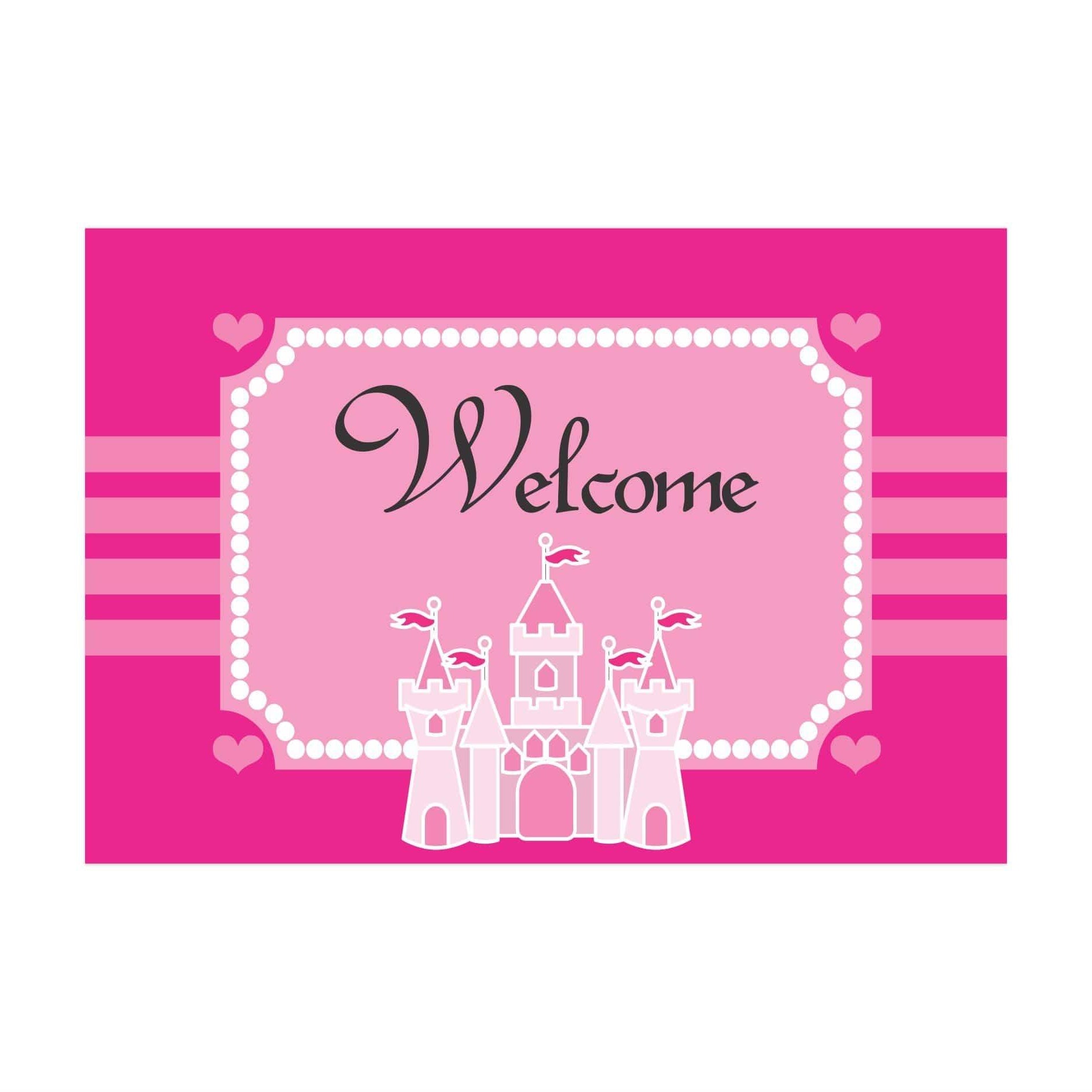 Princess 1st Entrance Banner / Door Sign THEME PARTIES Pretty UR Party