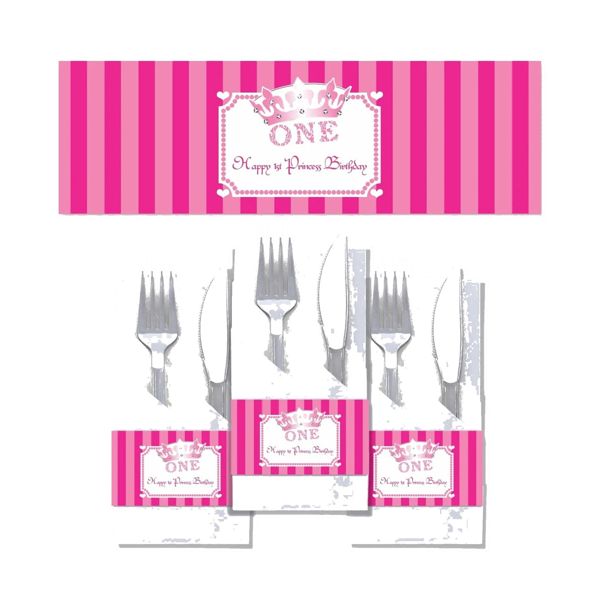 Princess 1st Napkin Rings