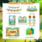 Jungle Party Decorations Kit 80 pcs Combo Pack THEME PARTIES Pretty UR Party