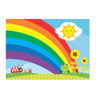 Rainbow themed Table Mats THEME PARTIES Pretty UR Party