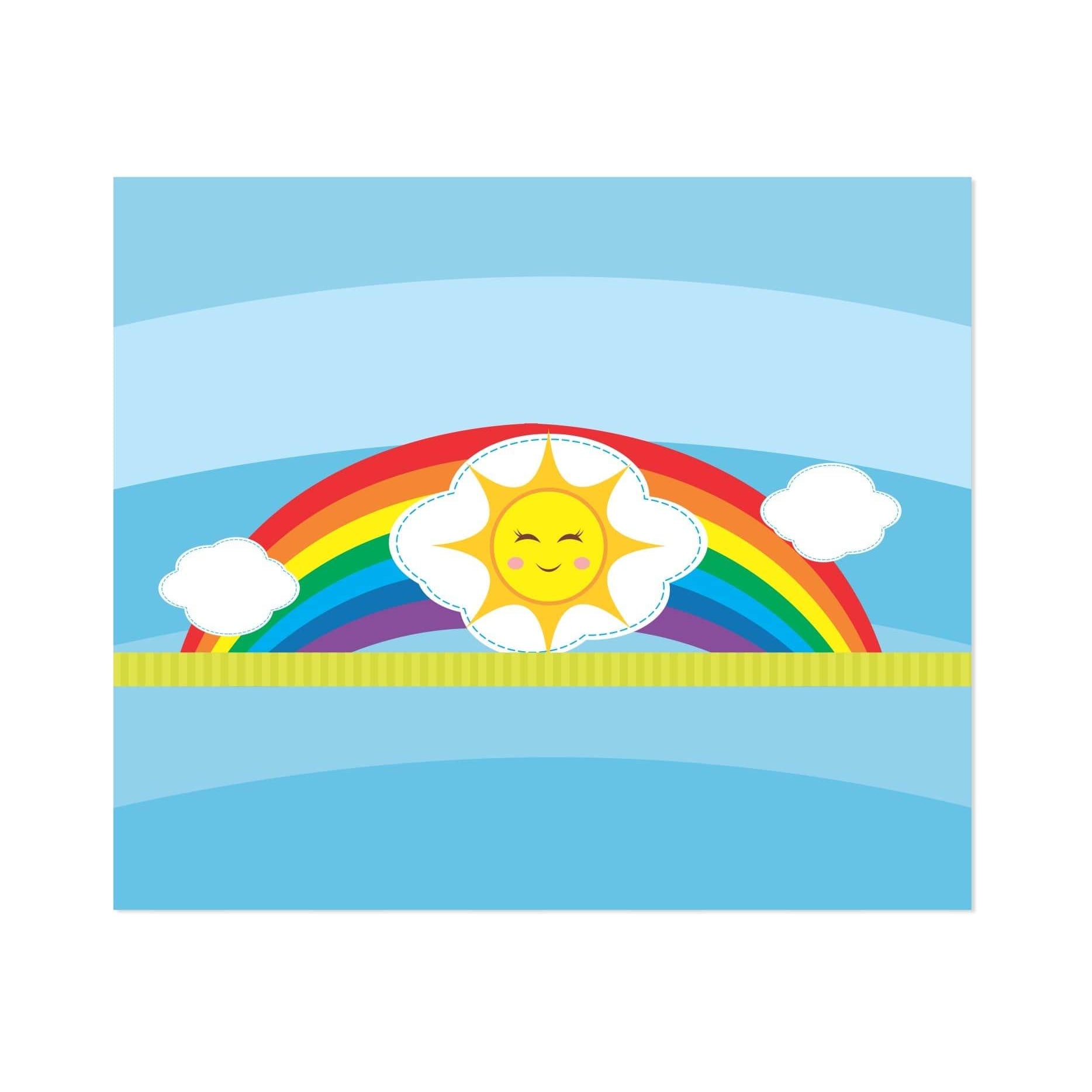 Rainbow Themed Chocolate Wrappers THEME PARTIES Pretty UR Party